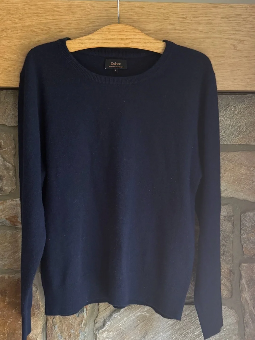Quince Mongolian Cashmere Crewneck Sweater size L - Picture 7 of 10